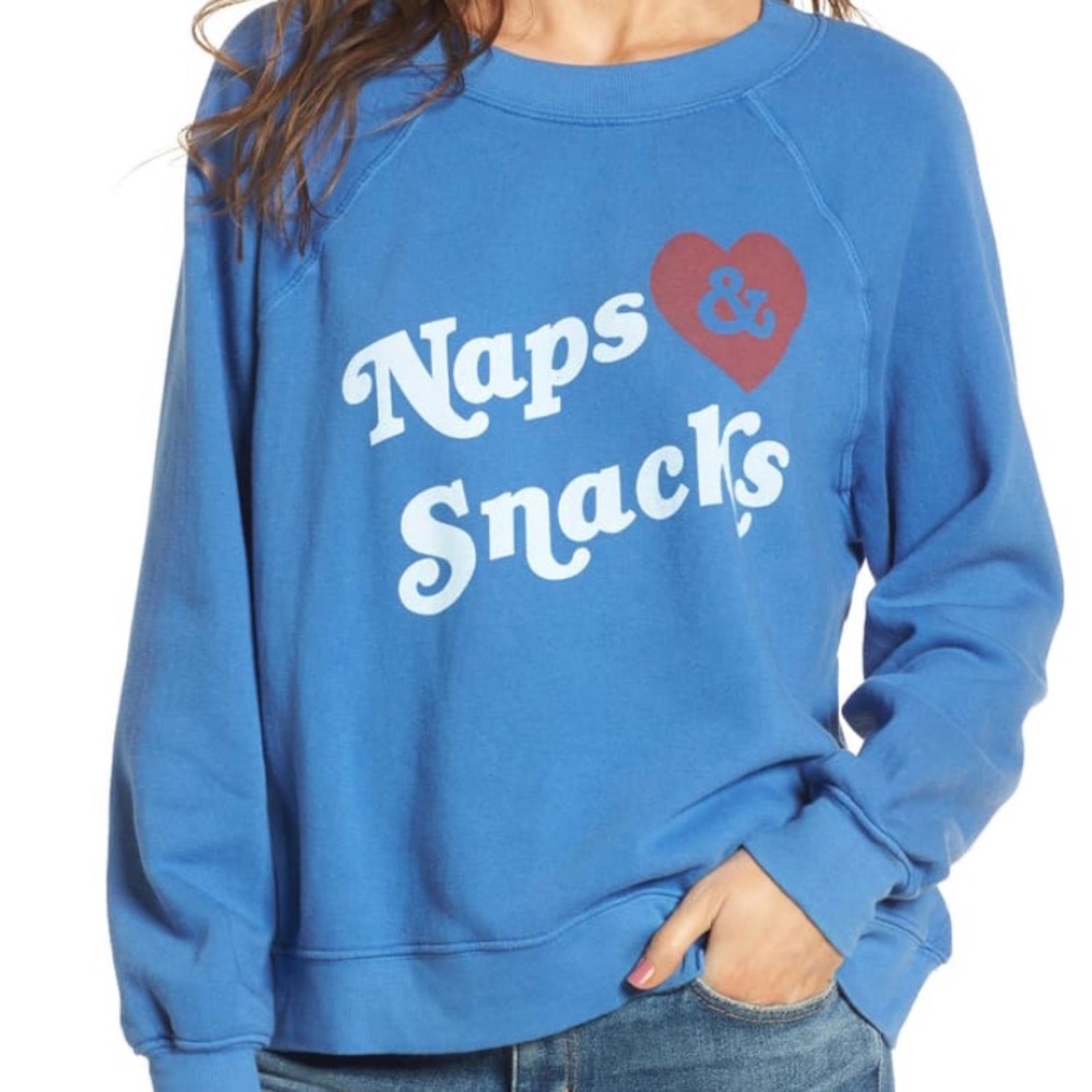 Wildfox Naps & Snacks Sommers Sweatshirt